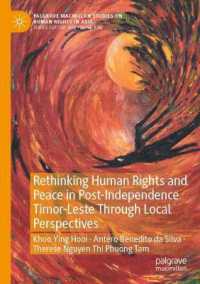 Rethinking Human Rights and Peace in Post-Independence Timor-Leste through Local Perspectives (Palgrave Macmillan Studies on Human Rights in Asia)
