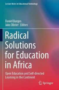 Radical Solutions for Education in Africa : Open Education and Self-directed Learning in the Continent (Lecture Notes in Educational Technology)