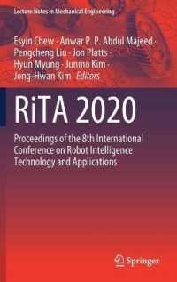 RiTA 2020 : Proceedings of the 8th International Conference on Robot Intelligence Technology and Applications (Lecture Notes in Mechanical Engineering)