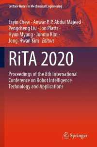 RiTA 2020 : Proceedings of the 8th International Conference on Robot Intelligence Technology and Applications (Lecture Notes in Mechanical Engineering)