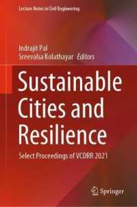 Sustainable Cities and Resilience : Select Proceedings of VCDRR 2021 (Lecture Notes in Civil Engineering)