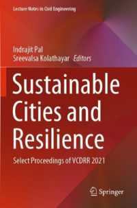 Sustainable Cities and Resilience : Select Proceedings of VCDRR 2021 (Lecture Notes in Civil Engineering)