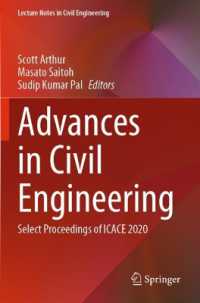 Advances in Civil Engineering : Select Proceedings of ICACE 2020 (Lecture Notes in Civil Engineering)