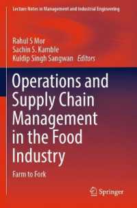 Operations and Supply Chain Management in the Food Industry : Farm to Fork (Lecture Notes in Management and Industrial Engineering)