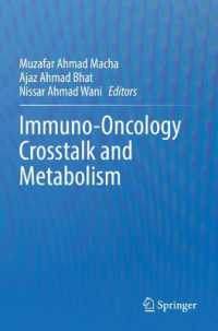 Immuno-Oncology Crosstalk and Metabolism