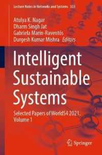 Intelligent Sustainable Systems : Selected Papers of WorldS4 2021, Volume 1 (Lecture Notes in Networks and Systems)