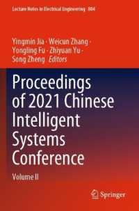 Proceedings of 2021 Chinese Intelligent Systems Conference : Volume II (Lecture Notes in Electrical Engineering)