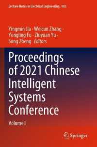 Proceedings of 2021 Chinese Intelligent Systems Conference : Volume I (Lecture Notes in Electrical Engineering)