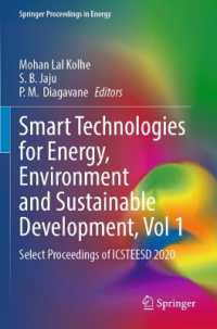 Smart Technologies for Energy, Environment and Sustainable Development, Vol 1 : Select Proceedings of ICSTEESD 2020 (Springer Proceedings in Energy)
