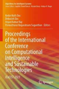 Proceedings of the International Conference on Computational Intelligence and Sustainable Technologies : ICoCIST 2021 (Algorithms for Intelligent Systems)
