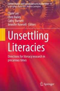 Unsettling Literacies : Directions for literacy research in precarious times (Cultural Studies and Transdisciplinarity in Education)