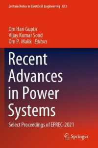 Recent Advances in Power Systems : Select Proceedings of EPREC-2021 (Lecture Notes in Electrical Engineering)