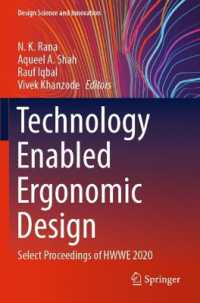 Technology Enabled Ergonomic Design : Select Proceedings of HWWE 2020 (Design Science and Innovation)
