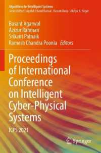 Proceedings of International Conference on Intelligent Cyber-Physical Systems : ICPS 2021 (Algorithms for Intelligent Systems)