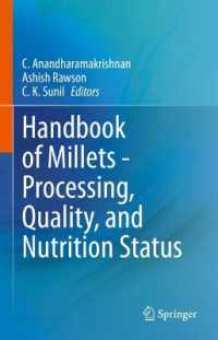 Handbook of Millets - Processing, Quality, and Nutrition Status （2022）