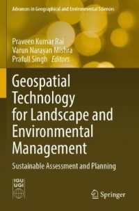Geospatial Technology for Landscape and Environmental Management : Sustainable Assessment and Planning (Advances in Geographical and Environmental Sciences)