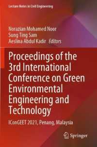 Proceedings of the 3rd International Conference on Green Environmental Engineering and Technology : IConGEET 2021, Penang, Malaysia (Lecture Notes in Civil Engineering)