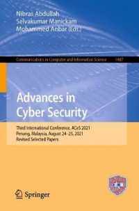 Advances in Cyber Security : Third International Conference, ACeS 2021, Penang, Malaysia, August 24-25, 2021, Revised Selected Papers (Communications in Computer and Information Science)