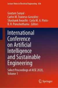 International Conference on Artificial Intelligence and Sustainable Engineering : Select Proceedings of AISE 2020, Volume 1 (Lecture Notes in Electrical Engineering)