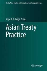Asian Treaty Practice (South Asian Studies in International and Comparative Law)