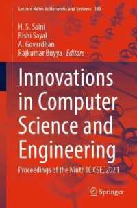 Innovations in Computer Science and Engineering : Proceedings of the Ninth ICICSE, 2021 (Lecture Notes in Networks and Systems)