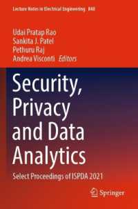 Security, Privacy and Data Analytics : Select Proceedings of ISPDA 2021 (Lecture Notes in Electrical Engineering)