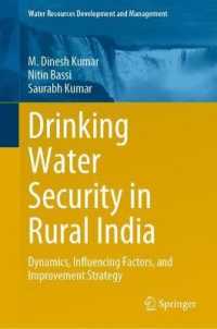 Drinking Water Security in Rural India : Dynamics, Influencing Factors, and Improvement Strategy (Water Resources Development and Management)