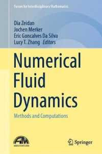 計算流体力学<br>Numerical Fluid Dynamics : Methods and Computations (Forum for Interdisciplinary Mathematics)