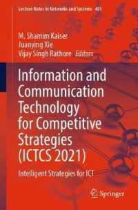 Information and Communication Technology for Competitive Strategies (ICTCS 2021) : Intelligent Strategies for ICT (Lecture Notes in Networks and Systems)