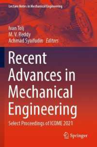 Recent Advances in Mechanical Engineering : Select Proceedings of ICOME 2021 (Lecture Notes in Mechanical Engineering)