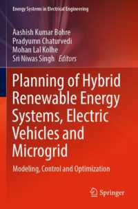 Planning of Hybrid Renewable Energy Systems, Electric Vehicles and Microgrid : Modeling, Control and Optimization (Energy Systems in Electrical Engineering)