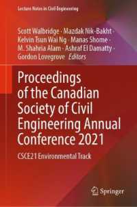 Proceedings of the Canadian Society of Civil Engineering Annual Conference 2021 : CSCE21 Environmental Track (Lecture Notes in Civil Engineering)