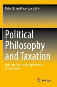 Political Philosophy and Taxation : A History from the Enlightenment to the Present