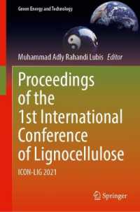Proceedings of the 1st International Conference of Lignocellulose : ICON-LIG 2021 (Green Energy and Technology)