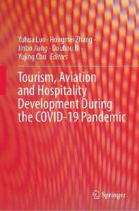 Tourism, Aviation and Hospitality Development during the COVID-19 Pandemic