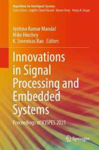 Innovations in Signal Processing and Embedded Systems : Proceedings of ICISPES 2021 (Algorithms for Intelligent Systems)