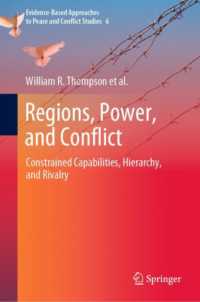 Regions, Power, and Conflict : Constrained Capabilities, Hierarchy, and Rivalry (Evidence-based Approaches to Peace and Conflict Studies)