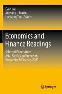 Economics and Finance Readings : Selected Papers from Asia-Pacific Conference on Economics & Finance, 2021