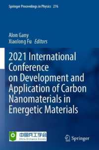 2021 International Conference on Development and Application of Carbon Nanomaterials in Energetic Materials (Springer Proceedings in Physics)