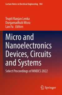 Micro and Nanoelectronics Devices, Circuits and Systems : Select Proceedings of MNDCS 2022 (Lecture Notes in Electrical Engineering)