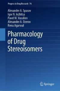 Pharmacology of Drug Stereoisomers (Progress in Drug Research)