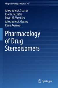 Pharmacology of Drug Stereoisomers (Progress in Drug Research)
