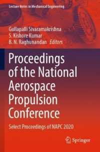 Proceedings of the National Aerospace Propulsion Conference : Select Proceedings of NAPC 2020 (Lecture Notes in Mechanical Engineering)