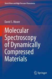 Molecular Spectroscopy of Dynamically Compressed Materials (Shock Wave and High Pressure Phenomena)