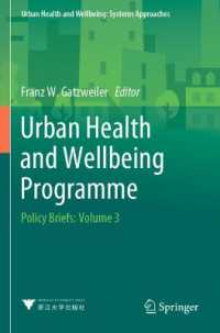 Urban Health and Wellbeing Programme : Policy Briefs: Volume 3 (Urban Health and Wellbeing)