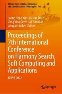 Proceedings of 7th International Conference on Harmony Search, Soft Computing and Applications : ICHSA 2022 (Lecture Notes on Data Engineering and Communications Technologies)