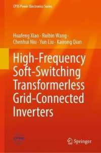 High-Frequency Soft-Switching Transformerless Grid-Connected Inverters (Cpss Power Electronics Series)