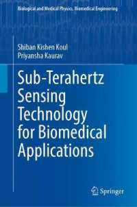 Sub-Terahertz Sensing Technology for Biomedical Applications (Biological and Medical Physics, Biomedical Engineering)