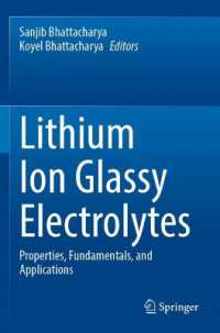 Lithium Ion Glassy Electrolytes : Properties, Fundamentals, and Applications