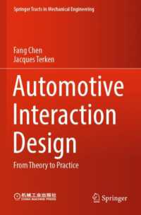 Automotive Interaction Design : From Theory to Practice (Springer Tracts in Mechanical Engineering)
